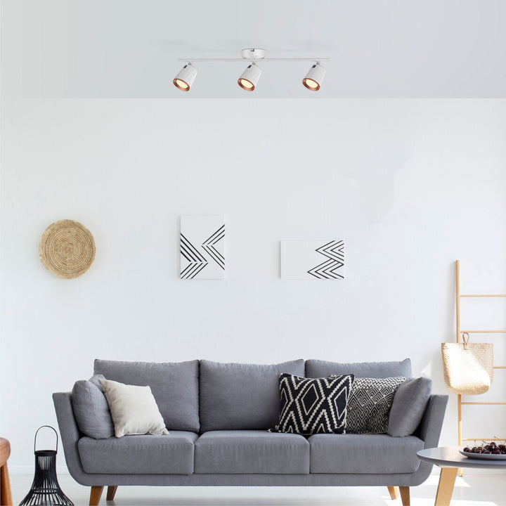 Lampada  Solange, spot, LED 18W, bianco - lampada da soffitto bianca