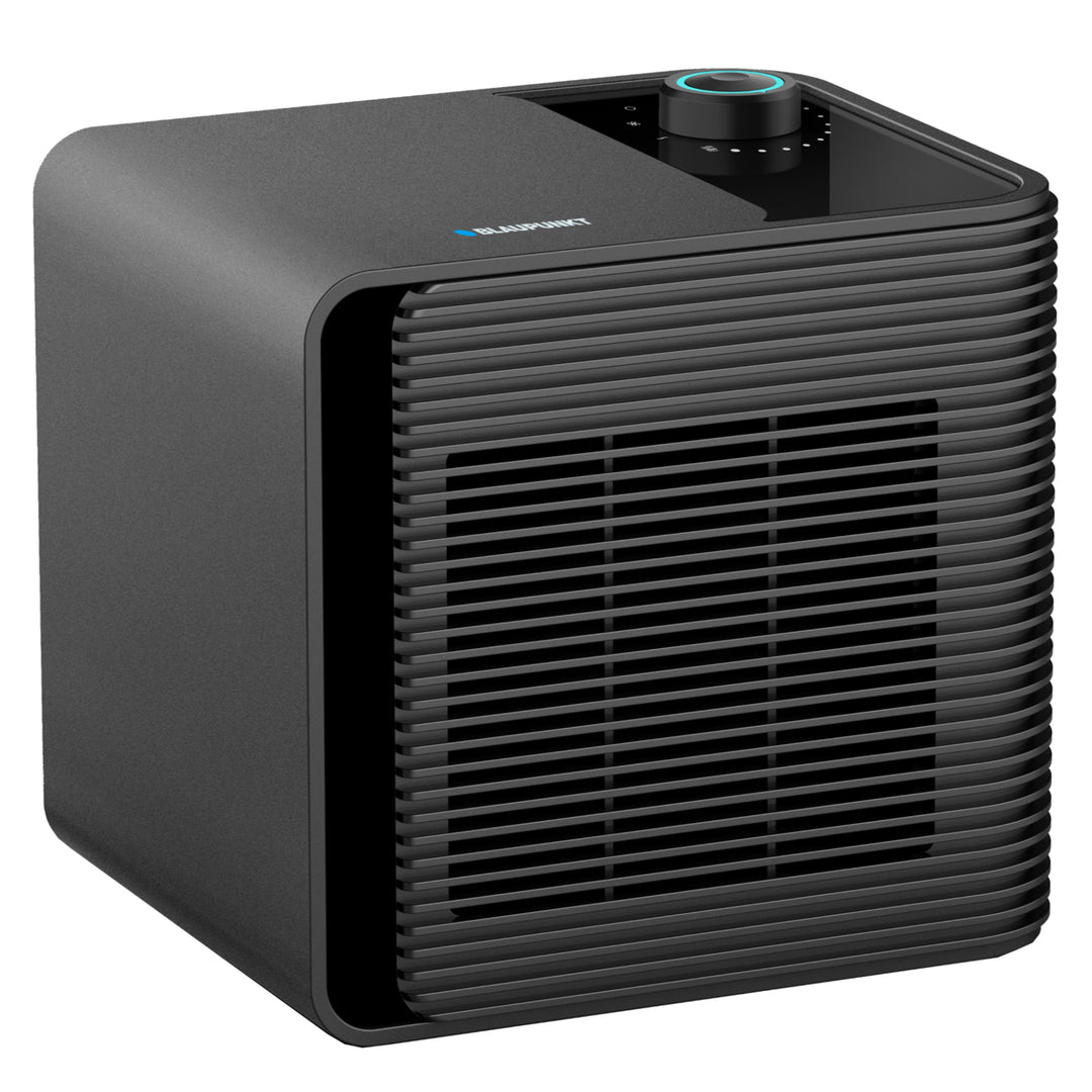 Blaupunkt FHM601 Termoventilatore PTC 2000W Per ambienti fino a 22 m² 3 modalità di funzionamento Ventilatore riscaldatore da 1000 e riscaldatore da2000 W Nero