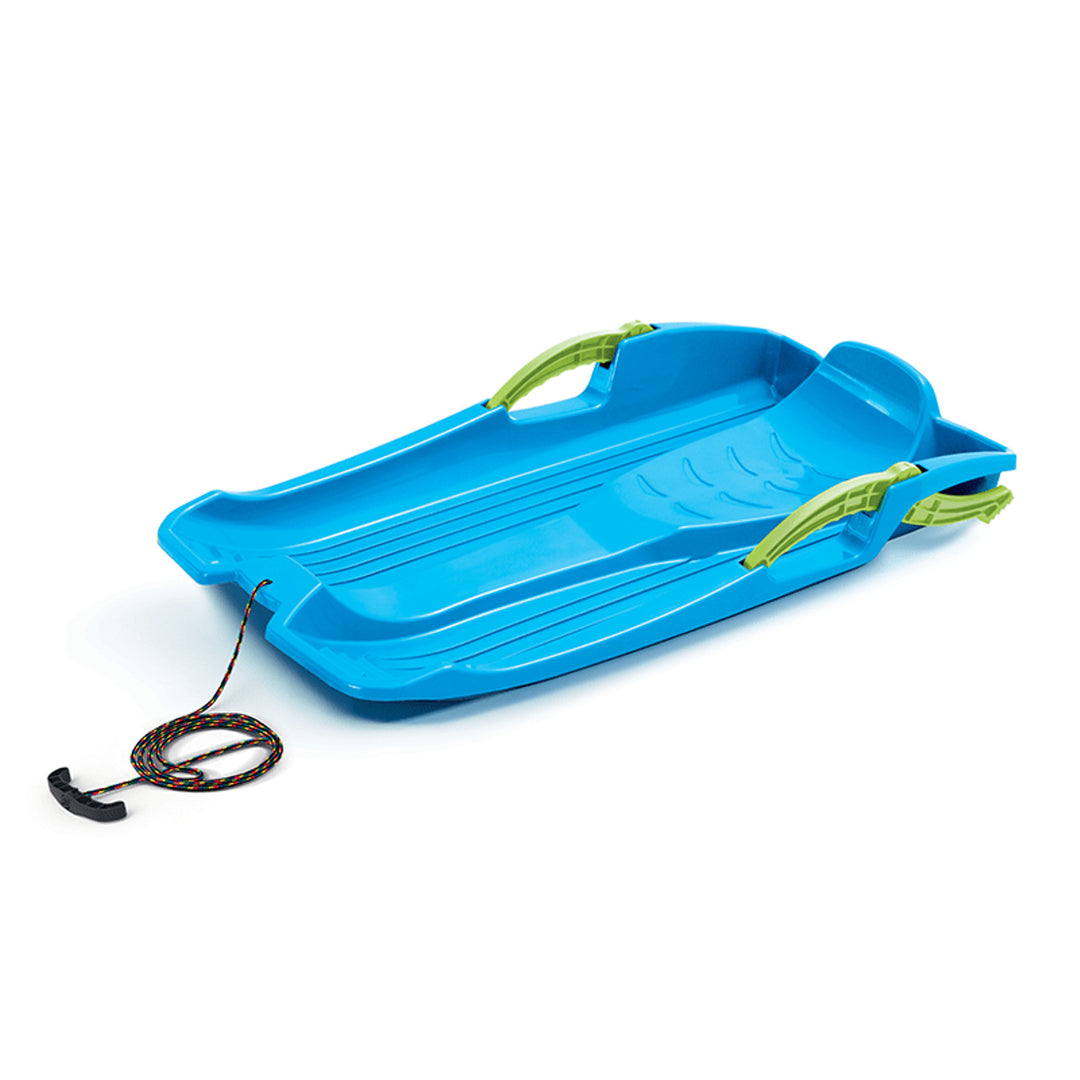 Slitta in plastica con freno Prosperplast Hornet blu