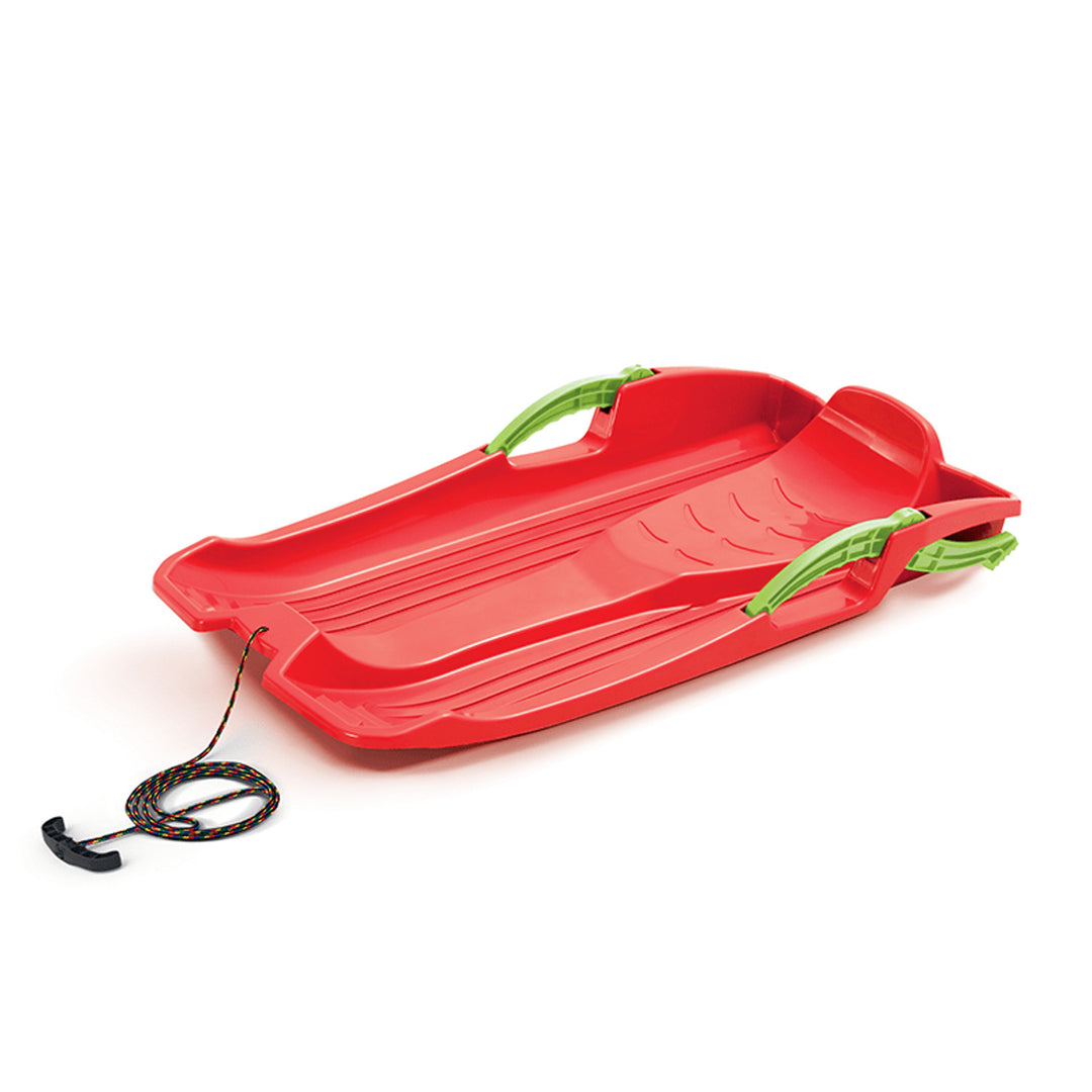 Slitta in plastica con freno Prosperplast Hornet rosso