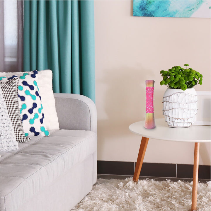 Lavalamp Minka Gy6.35 20W, 39,5 cm, rosa - lampada decorativa