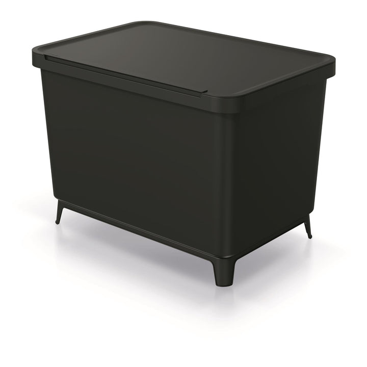 Keden SYSTEMA - Cestino per rifiuti 2x10 + 23l - nero riciclaggio