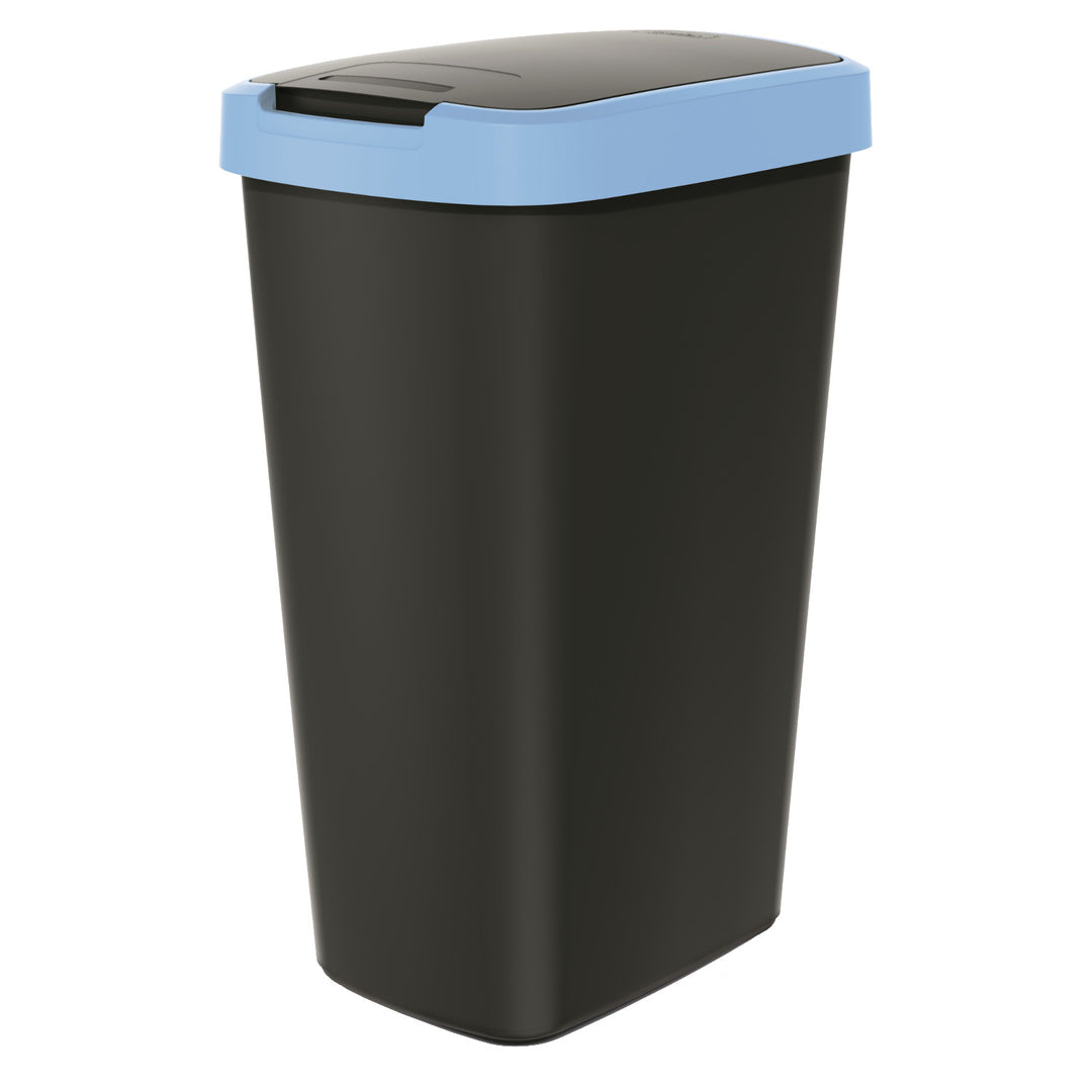 Keden COMPACTA Q Cestino per rifiuti con sportello - azzurro 45l