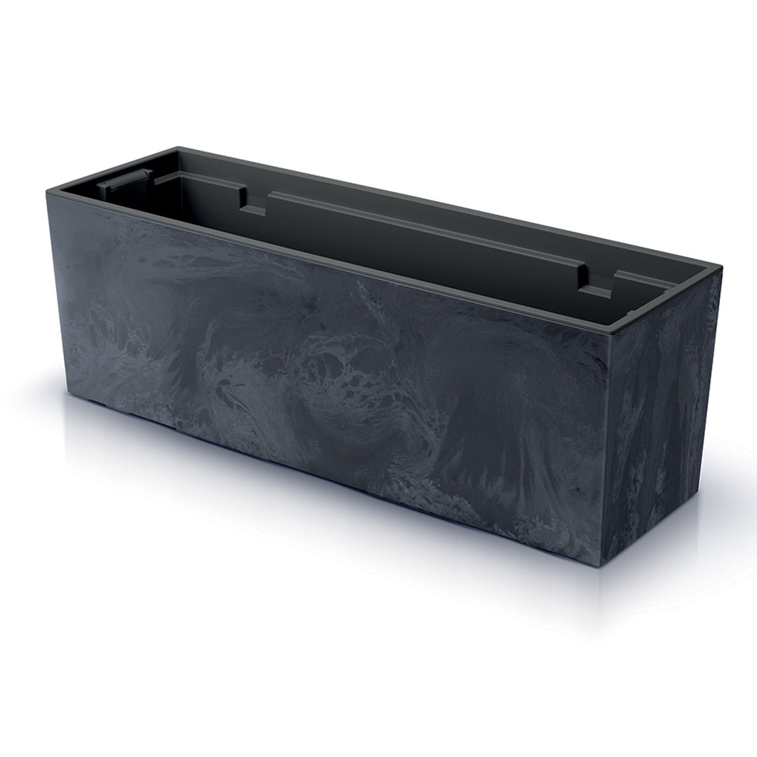 Prosperplast Fioriera URBI CASE EFFETTO BETONE vaso da fiori - Flower box antracite