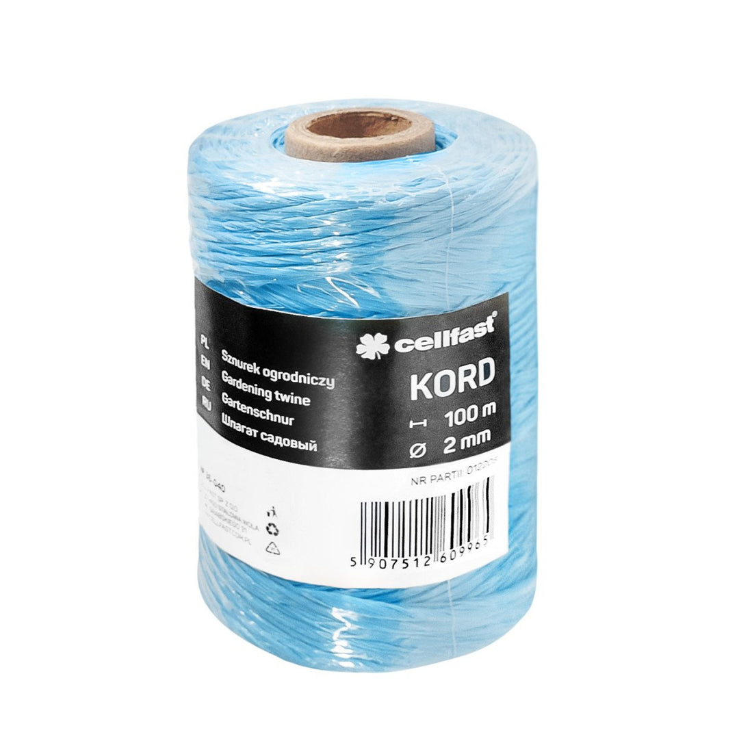 KORD Cellfast Spago da giardino lungo 100 metri Cordone da giardinaggio