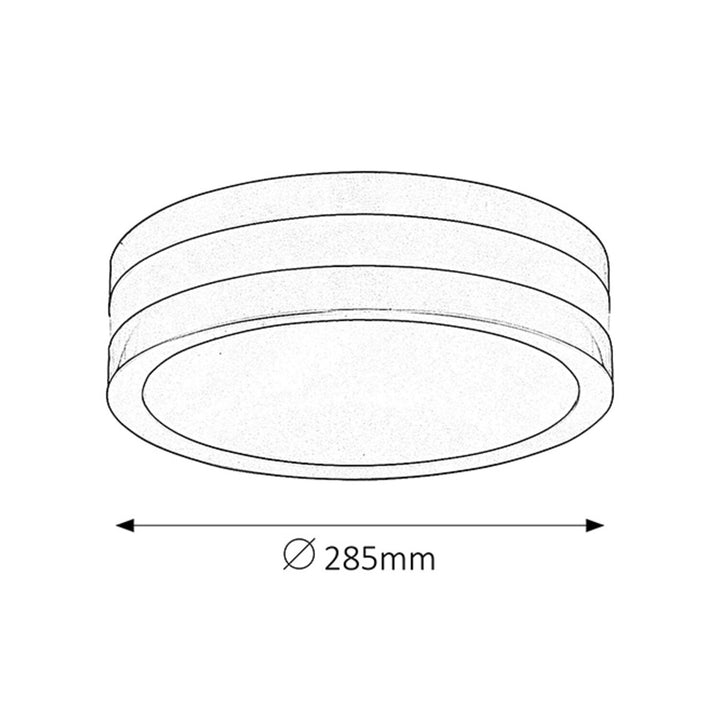Lampada da soffitto per esterni Rabalux stuttgart 8684 - colore antracite
