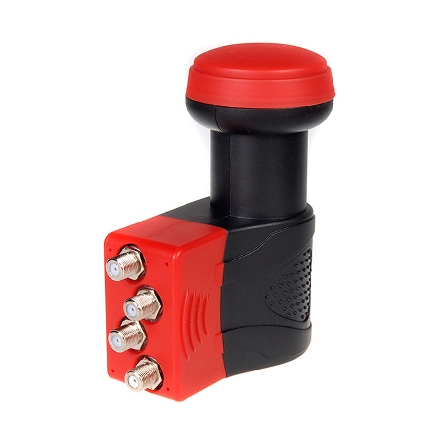 Konwerter satelitarny Maclean, LNB, quadruplo, alto guadagno, + 4x wtyki F, MCTV-671