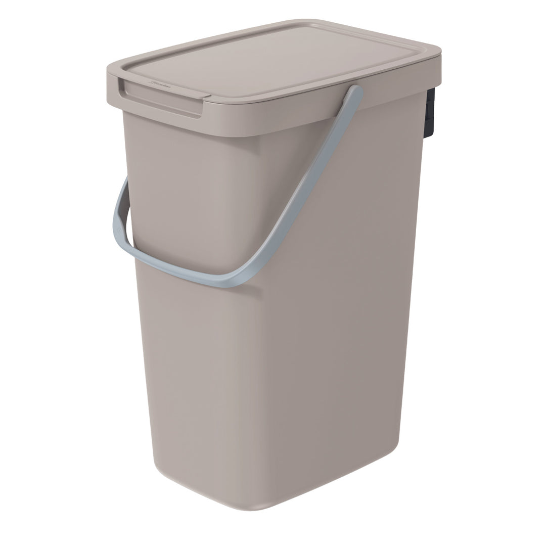 Keden Systema Q Bidone per la raccolta differenziata 12l, colore marrone chiaro