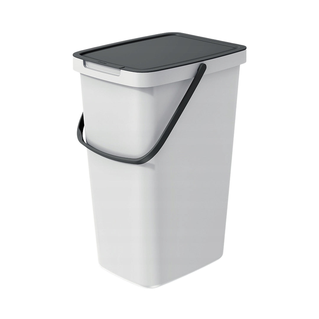 Keden Systema Q Bidone per la raccolta differenziata 20l, colore cenere