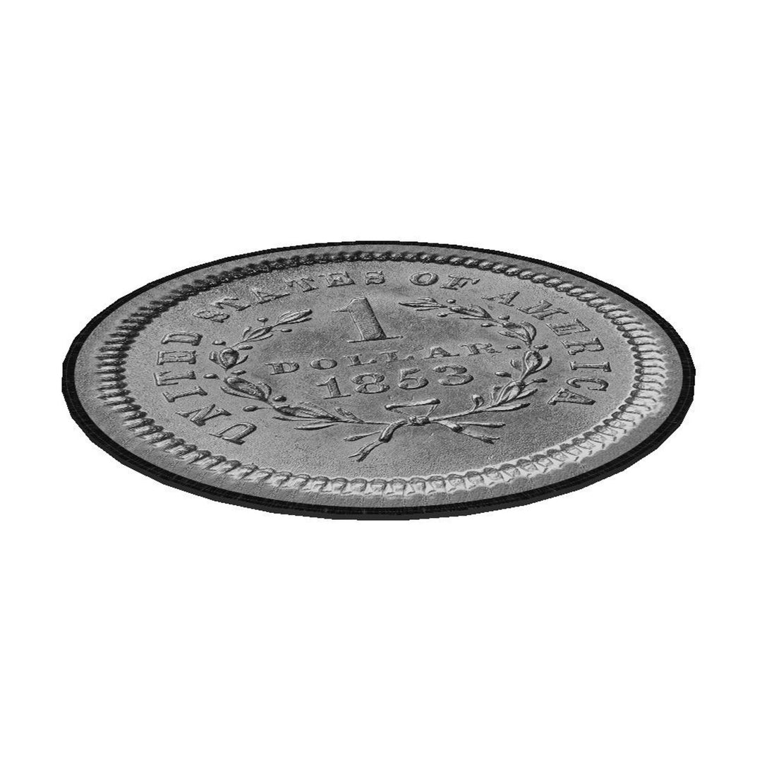 Cuscino per sedia Bertoni, decorativo, in feltro, 35 cm, moneta, EE0065
