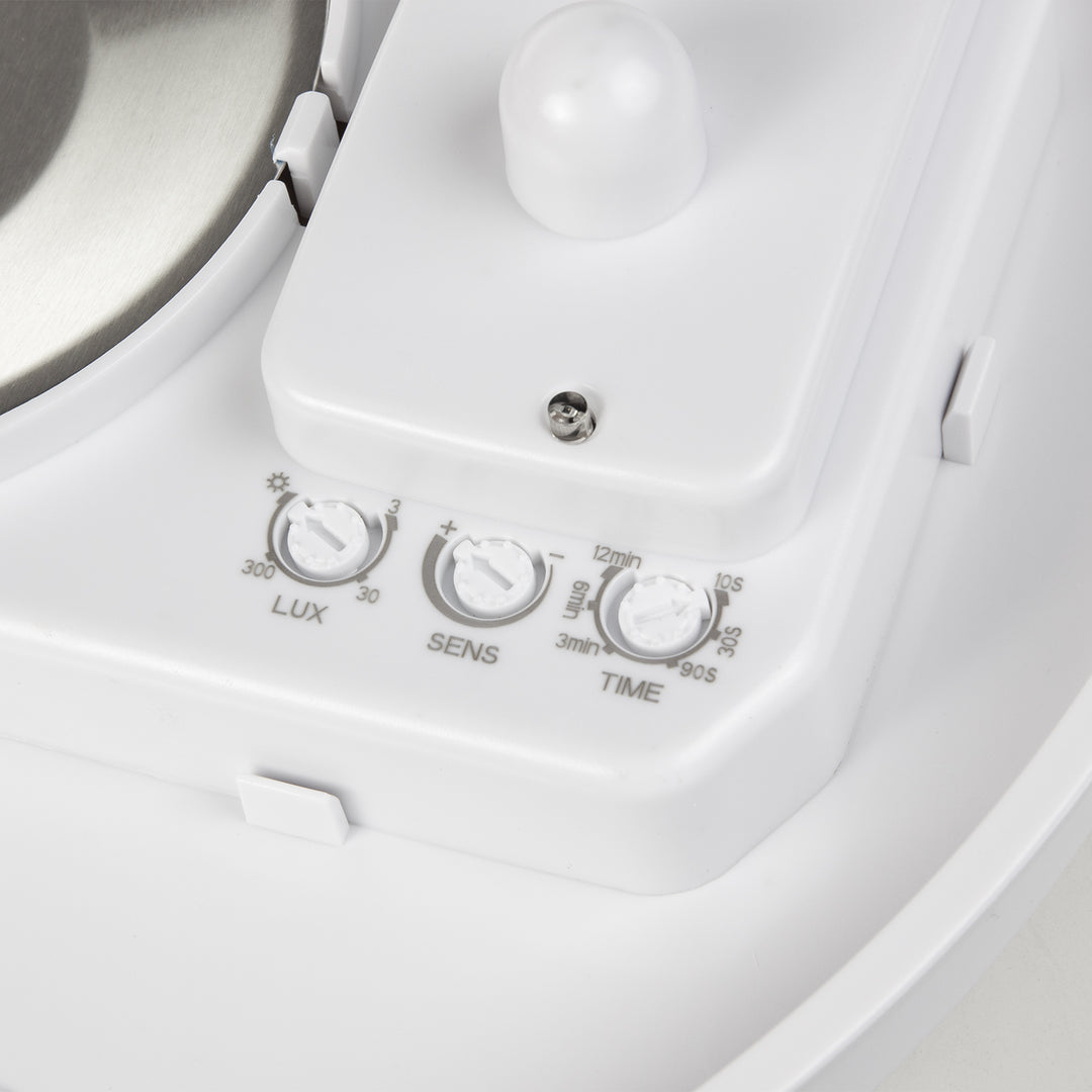 Lampada da soffitto Maclean 1xE27, sensore a microonde, paralume in PMMA, carico massimo 25W, IP20, MCE309