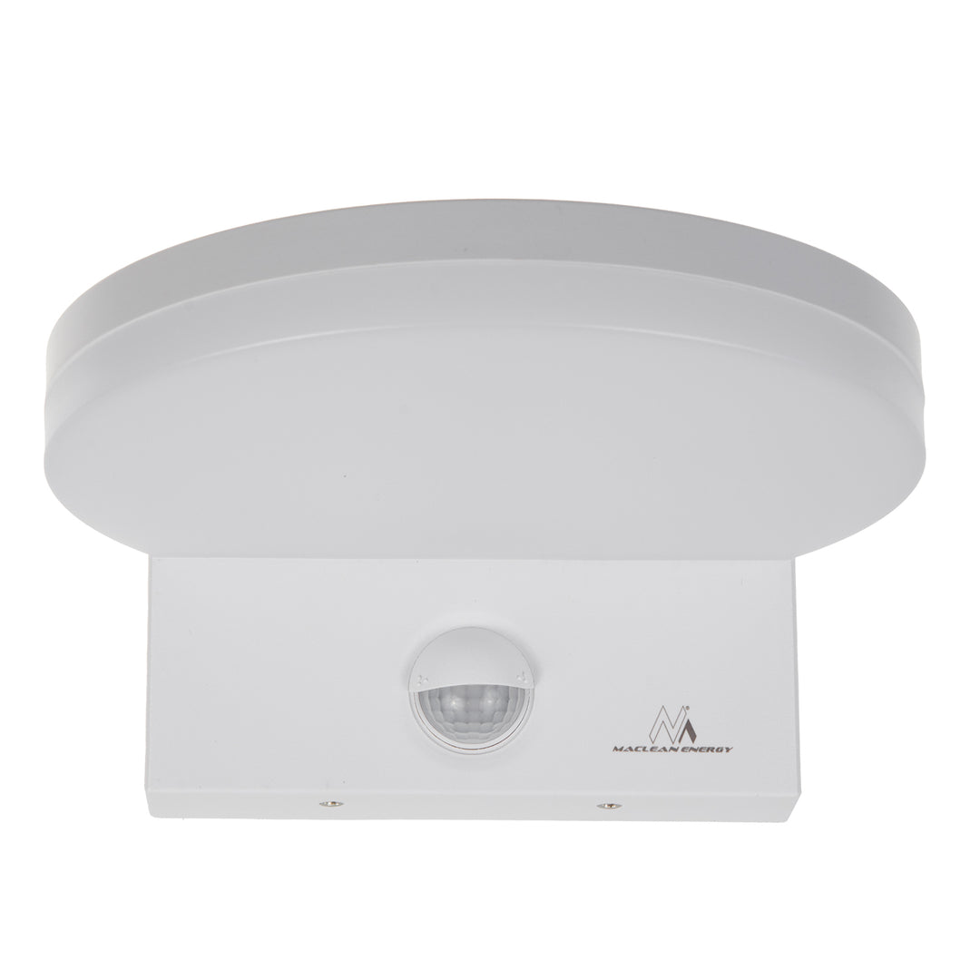 Lampada LED con sensore di movimento PIR, e sensore crepuscolare bianco, 15W, IP65, 1560lm, bianco neutro (4000K) MCE344 W