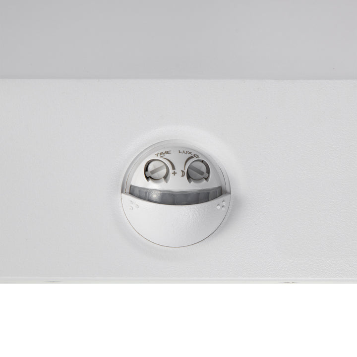 Lampada LED con sensore di movimento PIR, e sensore crepuscolare bianco, 15W, IP65, 1560lm, bianco neutro (4000K) MCE344 W