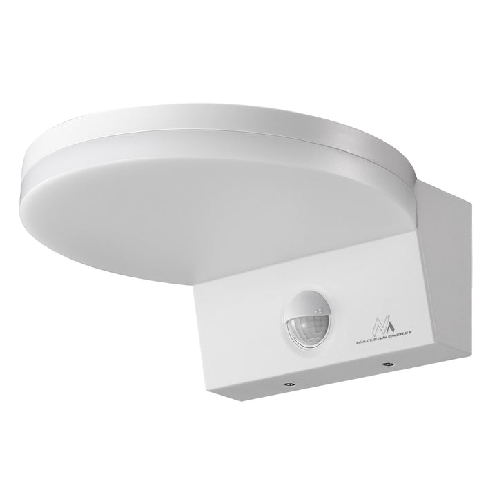 Lampada LED con sensore di movimento PIR, e sensore crepuscolare bianco, 15W, IP65, 1560lm, bianco neutro (4000K) MCE344 W