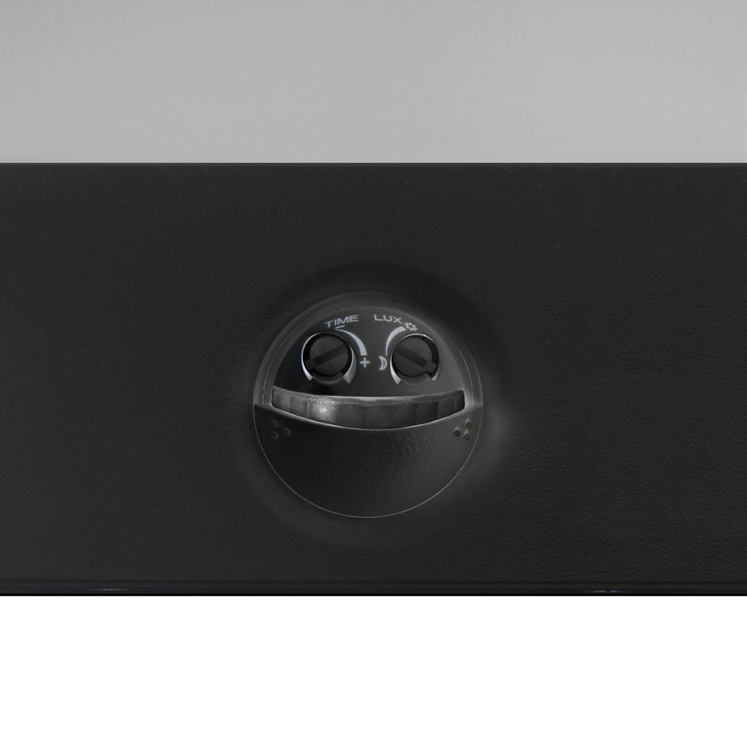 Lampada LED Maclean con sensore creouscolare, sensore di movimento PIR, nero, 15W, IP65, 1560lm, bianco neutro (4000K) MCE344 B