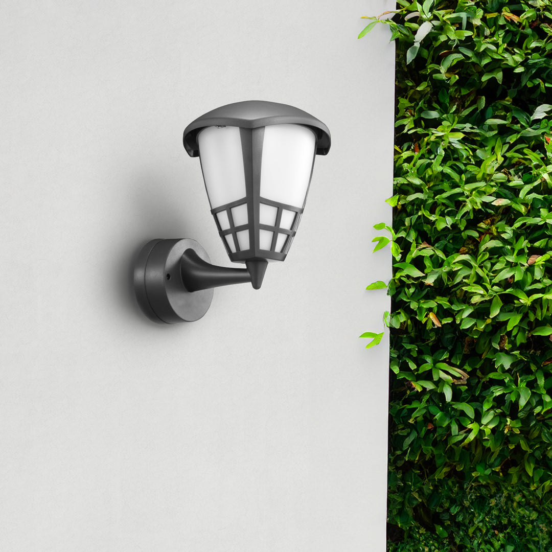 Lampada da parete per esterni 1xE27 Maclean MCE519 GR grigio IP65 max 60W