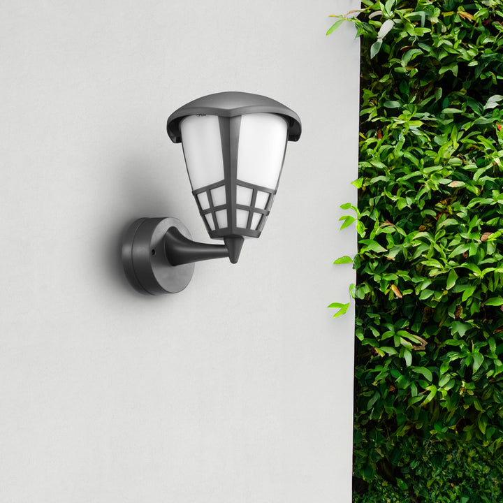 Lampada da parete per esterni 1xE27 Maclean MCE519 GR grigio IP65 max 60W