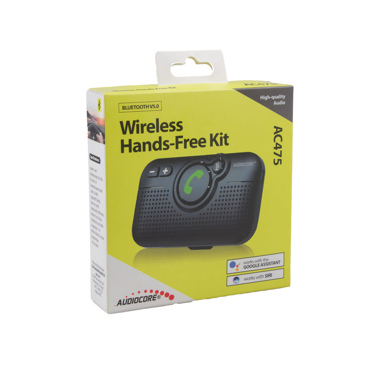 Il kit vivavoce Audiocore AC475 bluetooth 5.0 supporta Google e Siri