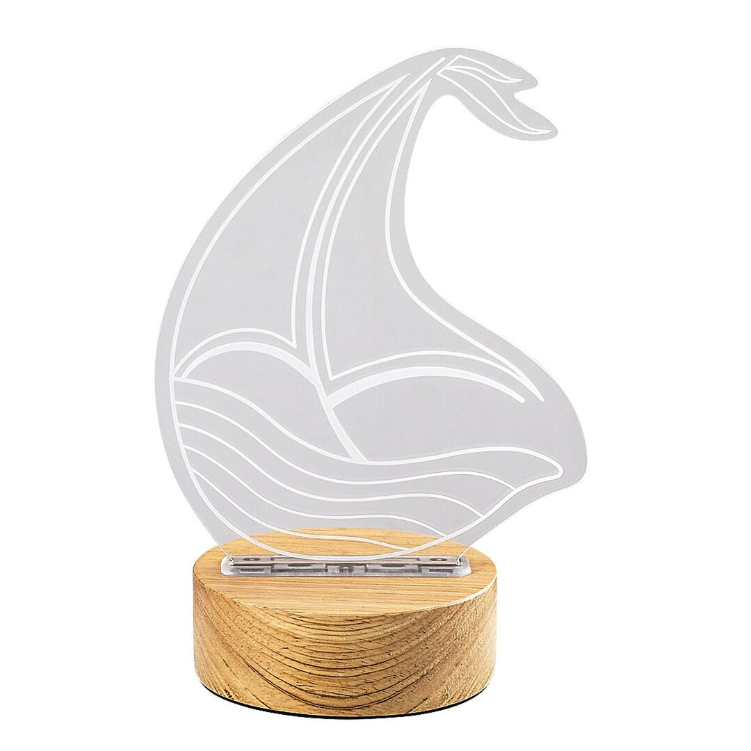 Lampada Rabalux, decorativa, LED, 2W, Barca a vela, Akali
