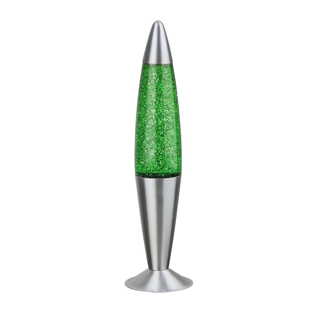 Lampada Rabalux, a lava, con brillantini, 25W, verde, Glitter