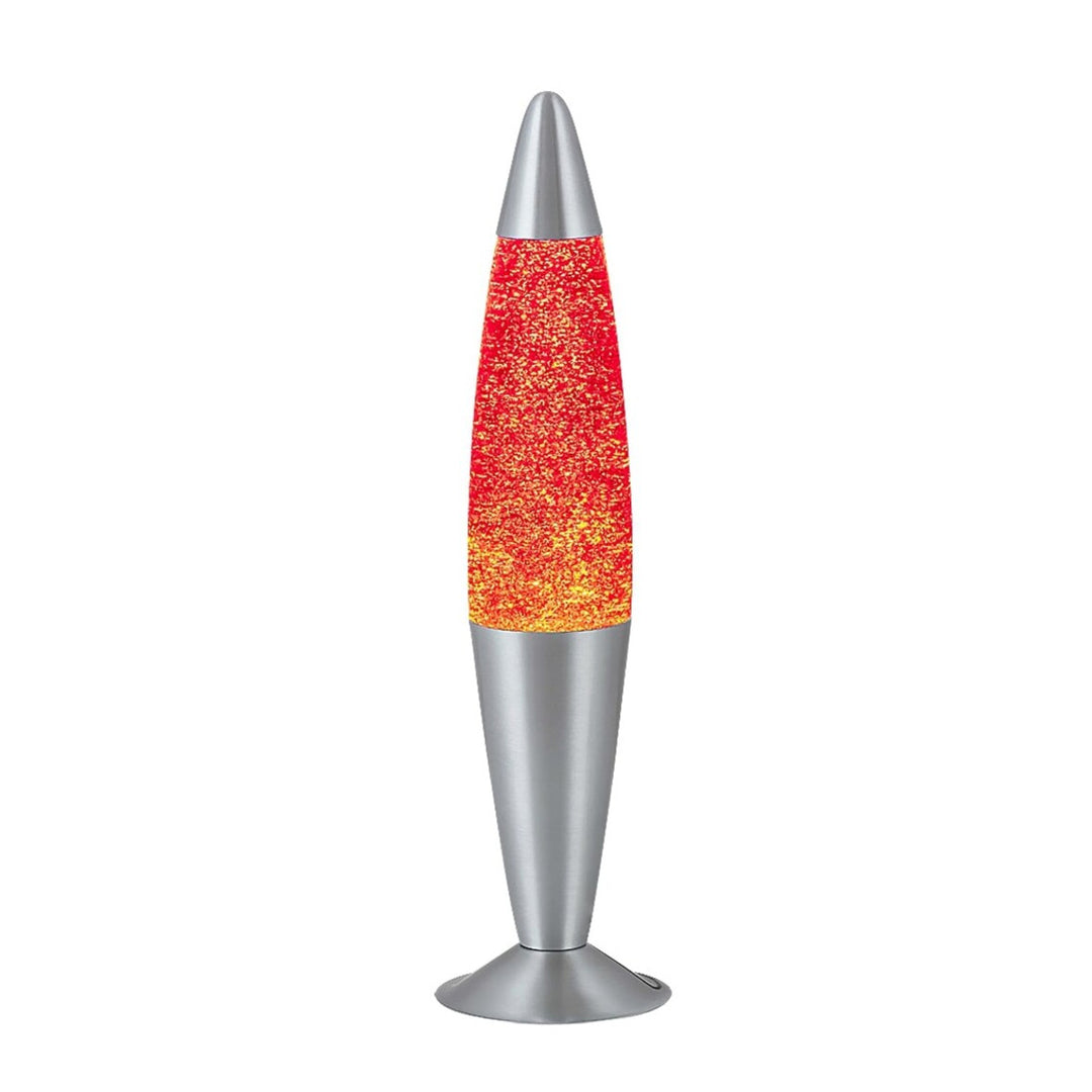 Lampada Rabalux, a lava, con glitter, 25W, arancione, Lavalamp