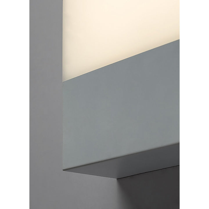 Lampada Rabalux, da esterno, a parete, LED 10W, IP44, bianco, Gimone