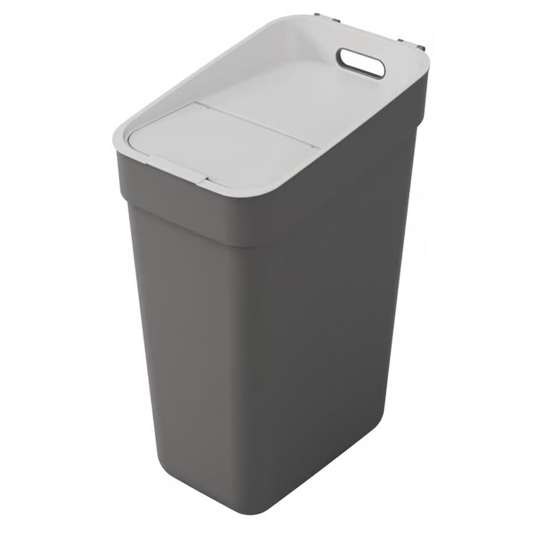 Cestino Curver, per il riciclaggio, 30 litri, grigio scuro, Ready To Collect