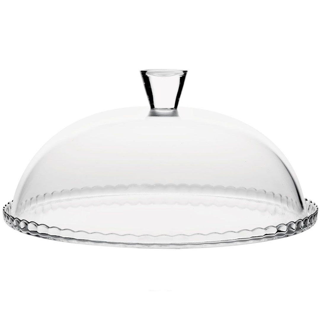 Piatto da portata Pasabahce, vetro, con paralume in vetro, 32 cm, Patisserie