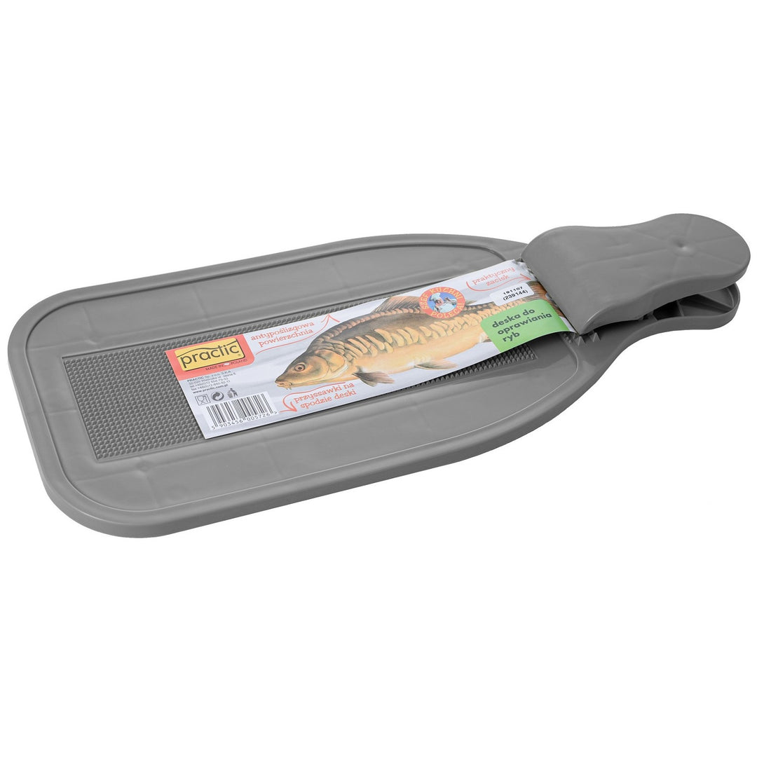 Tavola da cucina Practic, per sfilettare e raschiare il pesce, grigio 10011693