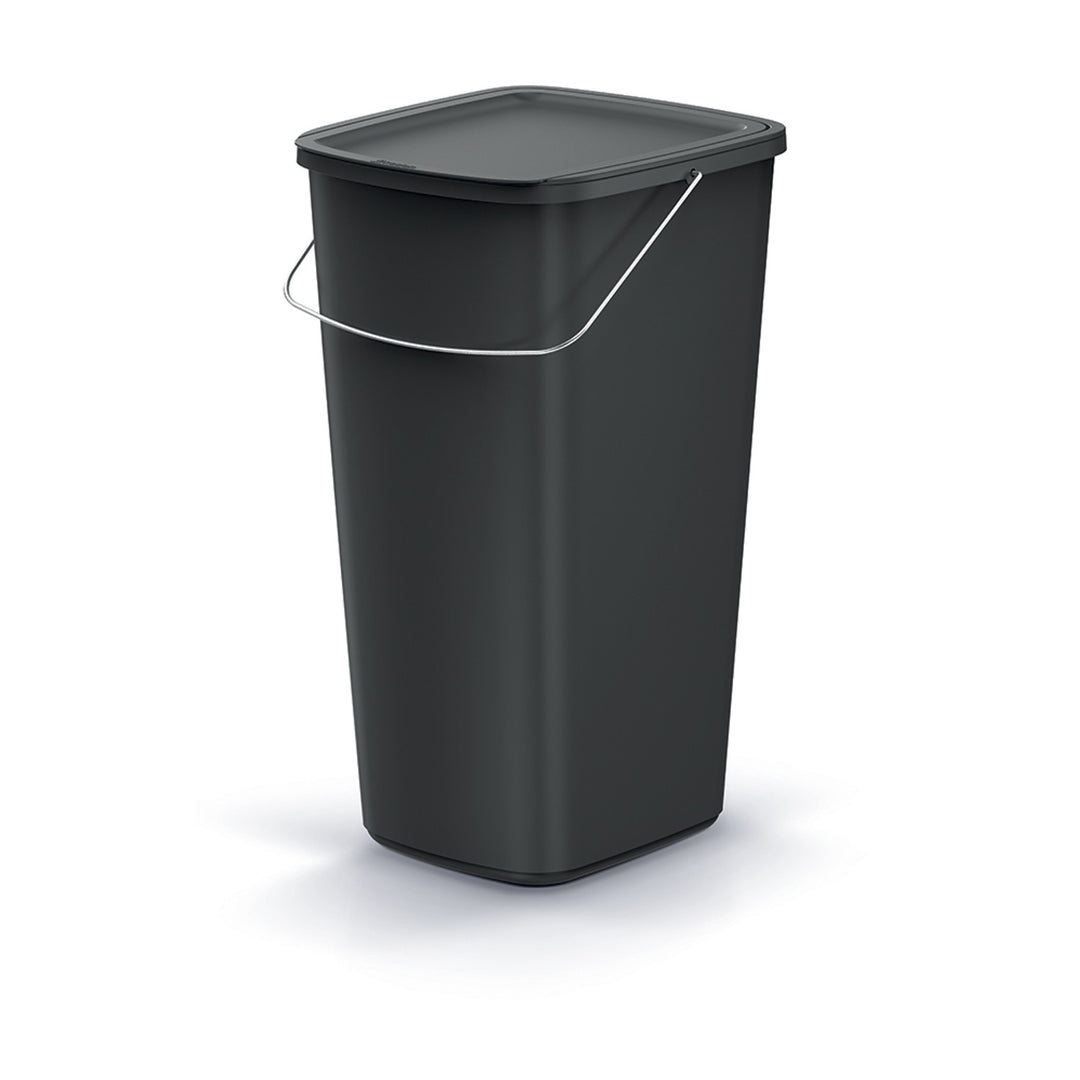 Cestino Keden, nero, capacità 25L, Compacta Q Basic