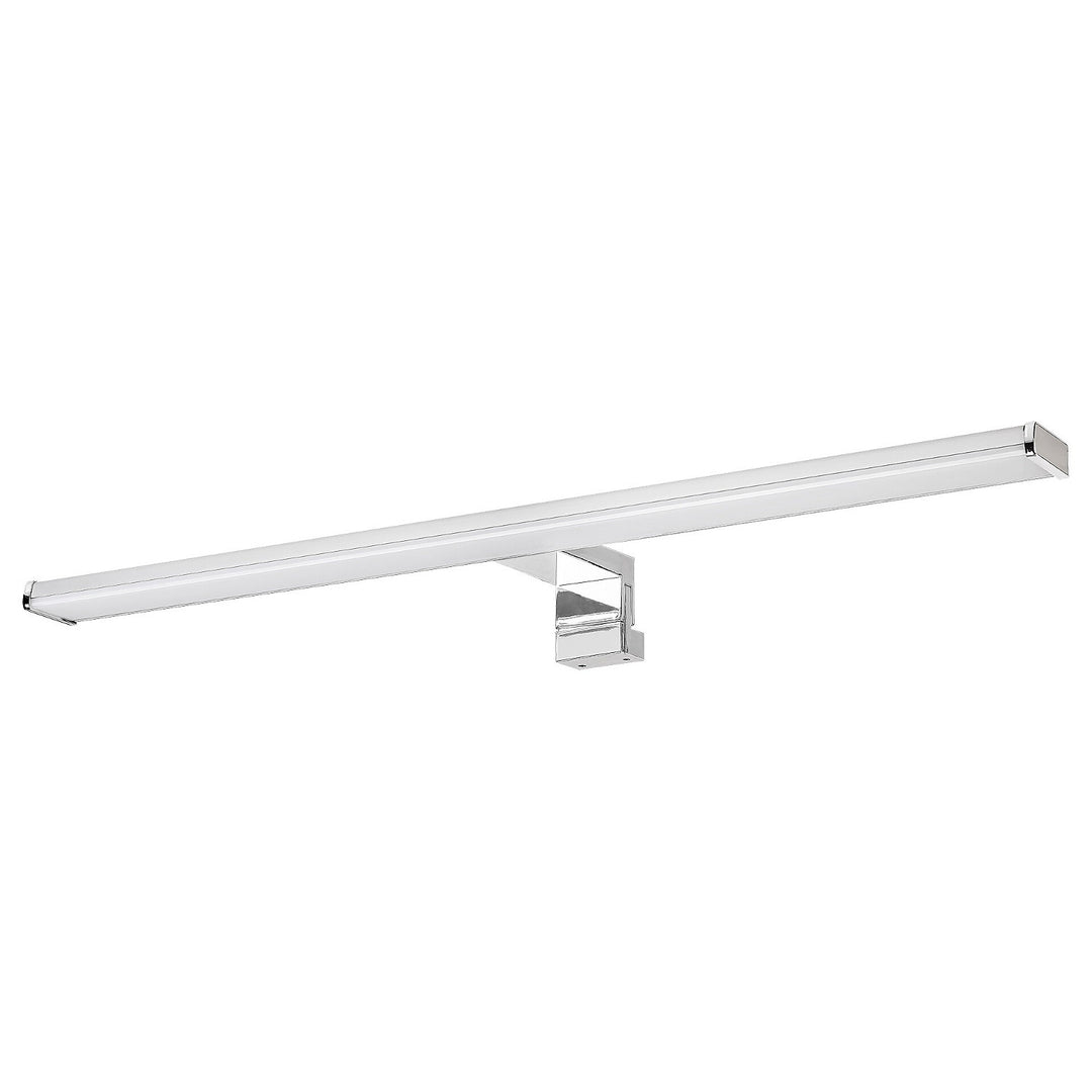 Lampada da bagno Rabalux, 8W LED, IP44, design cromato, Levon