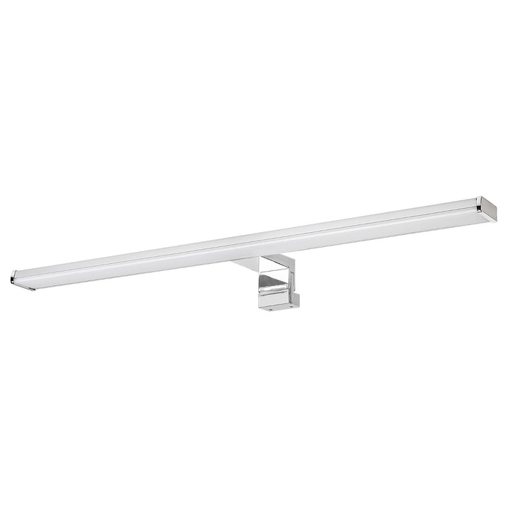 Lampada da bagno Rabalux, 8W LED, IP44, design cromato, Levon