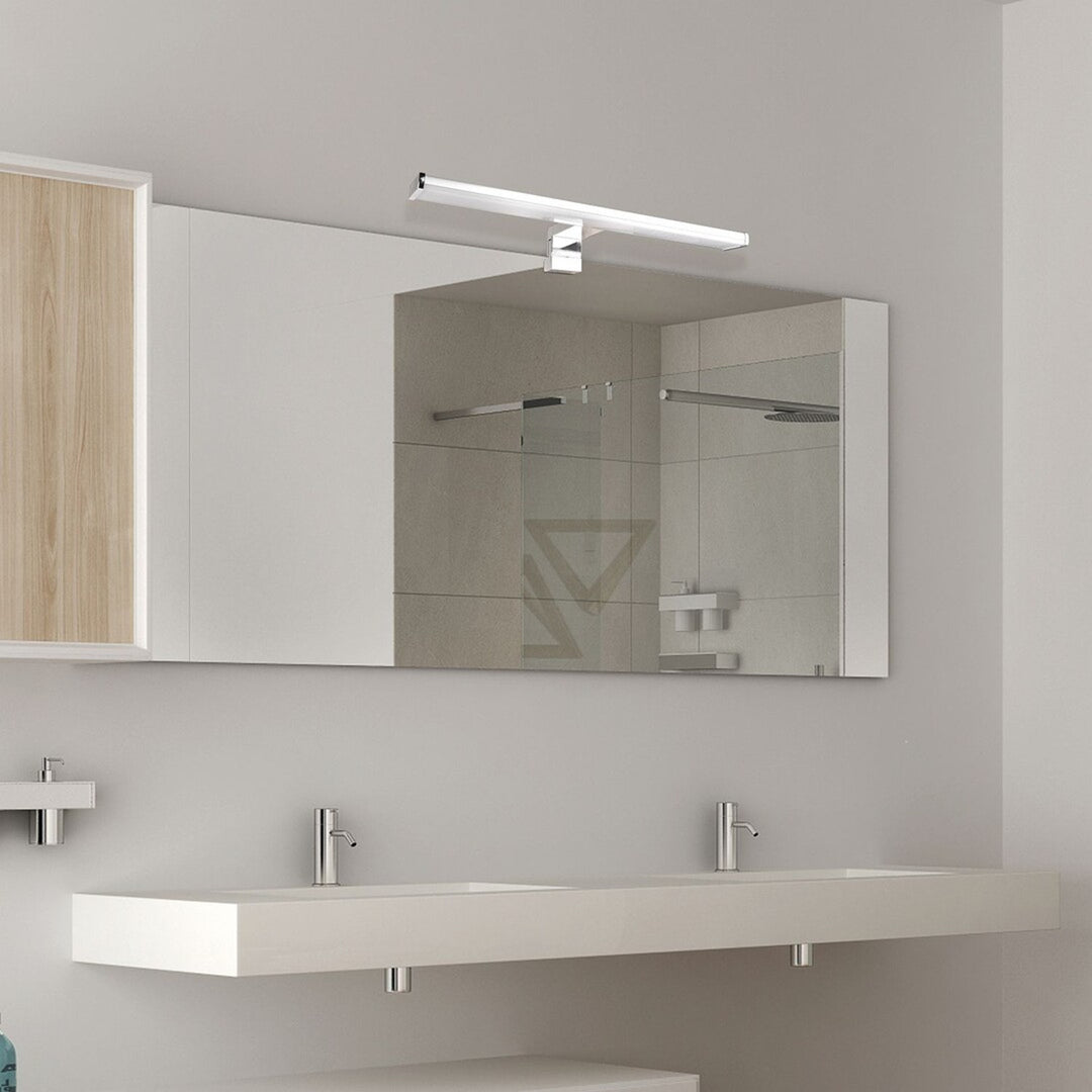Lampada da bagno Rabalux, 8W LED, IP44, design cromato, Levon