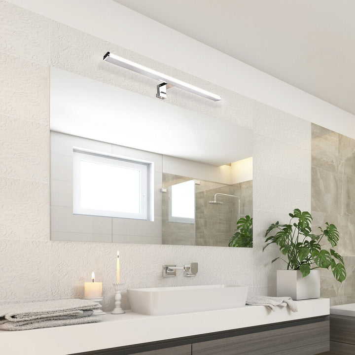 Lampada da bagno Rabalux, 12W LED, IP44, design cromato, Levon