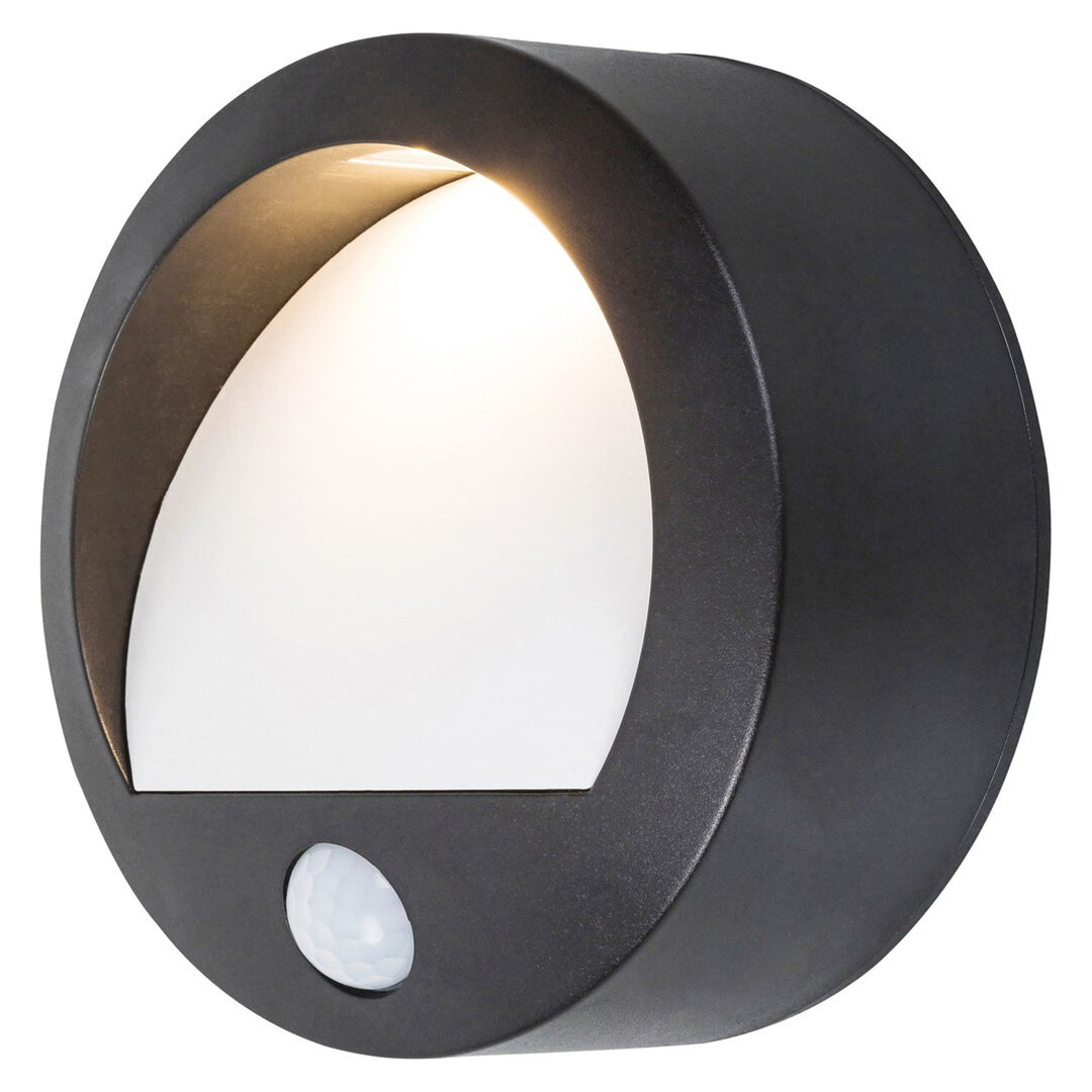 Lampada da esterno Rabalux, 1,5W LED, IP44, nero, Amarillo