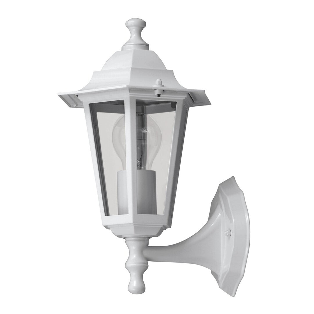 Lampada da parete Rabalux, da esterno, IP43, E27, max 60W, bianco, Velence