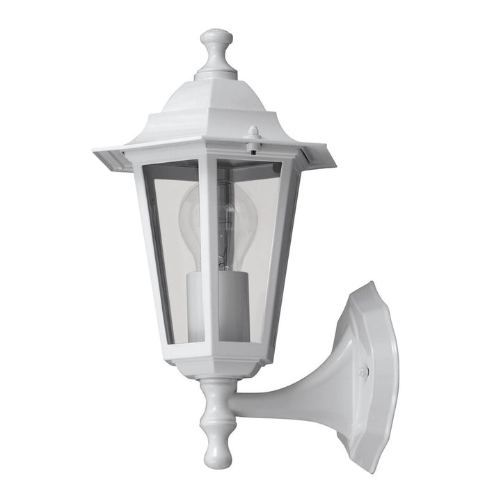 Lampada da parete Rabalux, da esterno, IP43, E27, max 60W, bianco, Velence