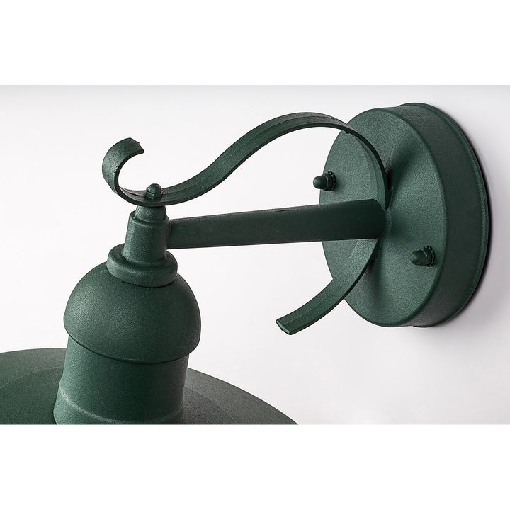 Lampada da parete Rabalux, per esterni, IP44, E27, max 60W, verde, Oslo