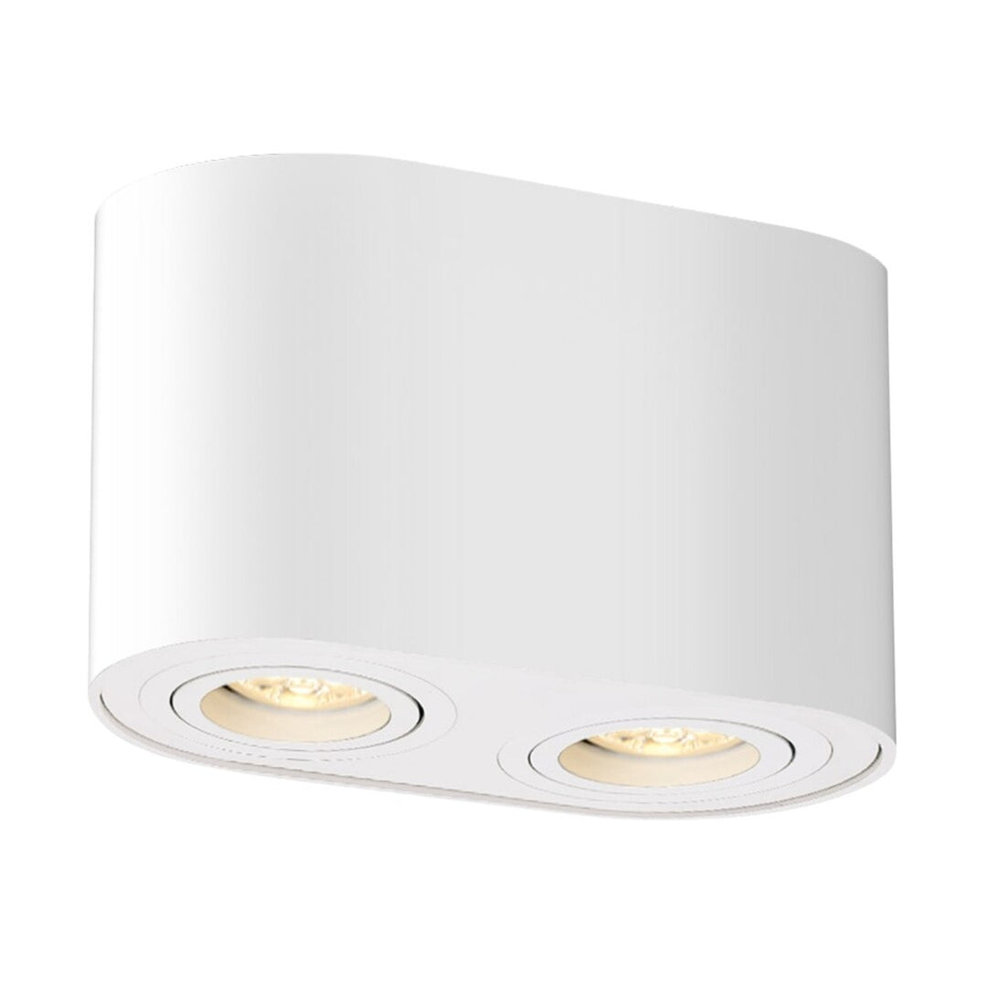 Lampada da soffitto Rabalux, 2x attacco GU10, max 42W, bianco, Kobald