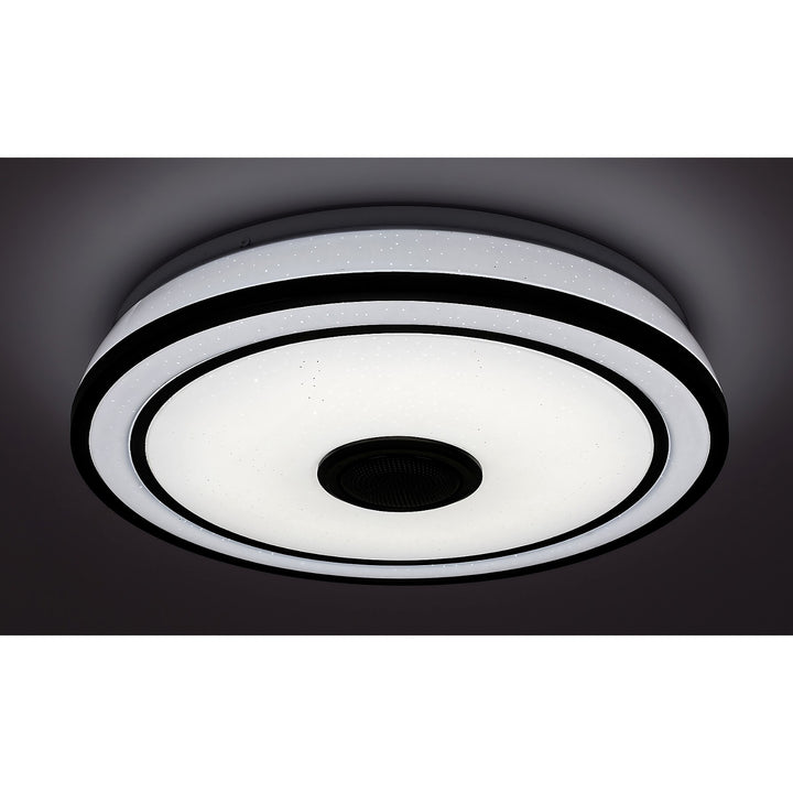 Lampada da soffitto Rabalux, LED 24W, RGB, Bluetooth, timer, Nikolaus