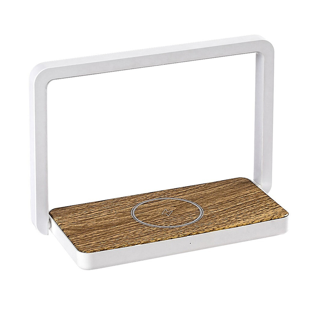 Lampada da tavolo Rabalux, 4W LED, caricatore induttivo QI, Buldus