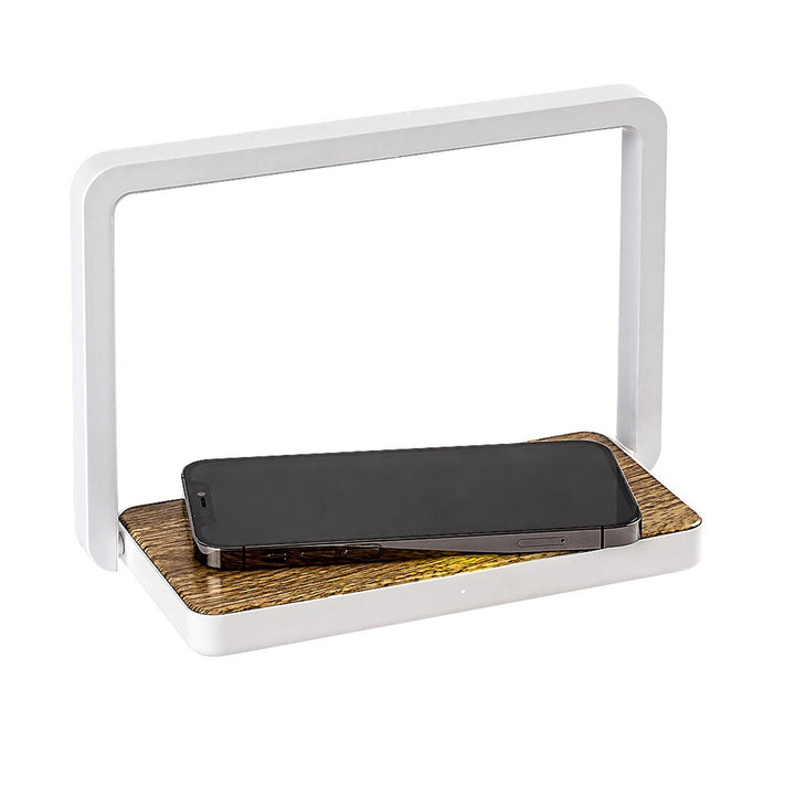 Lampada da tavolo Rabalux, 4W LED, caricatore induttivo QI, Buldus