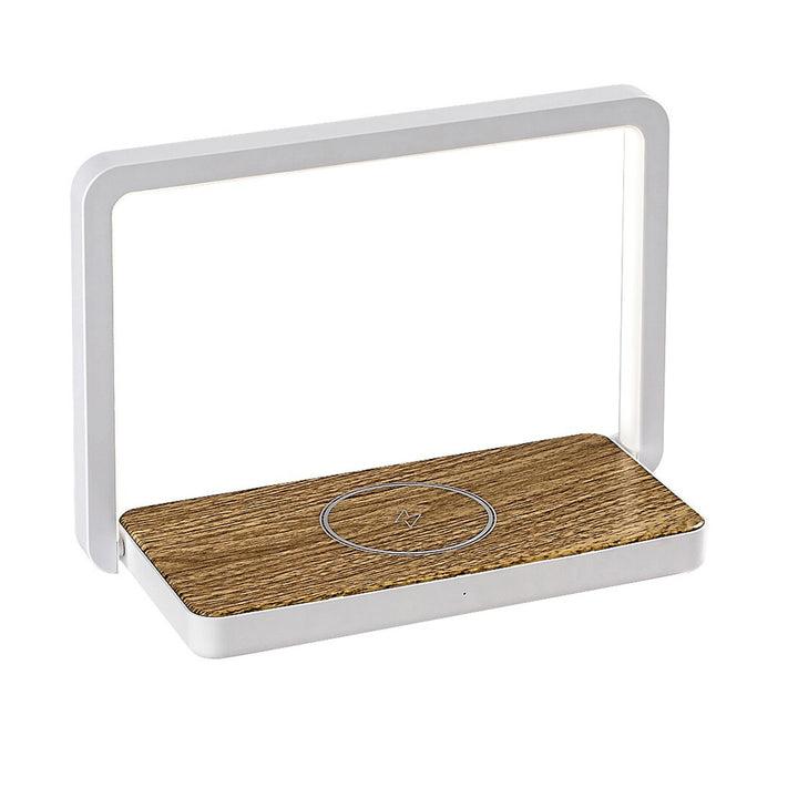 Lampada da tavolo Rabalux, 4W LED, caricatore induttivo QI, Buldus