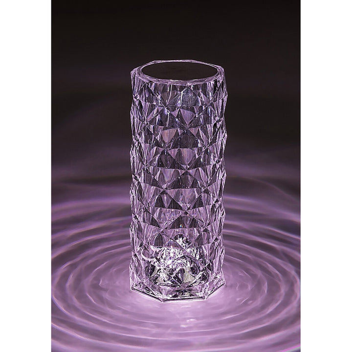 Lampada decorativa Rabaux, cristallo, 1,5W LED, RGB, Siggy