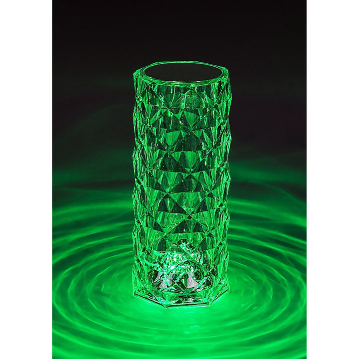 Lampada decorativa Rabaux, cristallo, 1,5W LED, RGB, Siggy