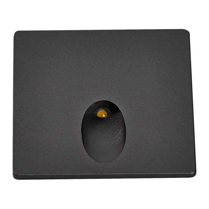 Lampada per scale Rabalux, LED 3W, colore bianco caldo, nero, Boven