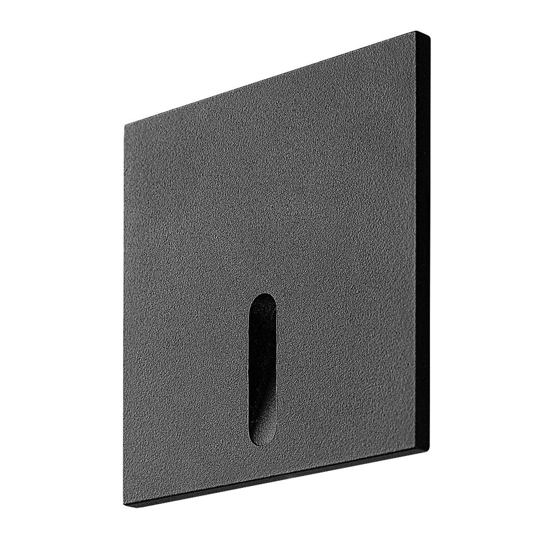 Lampada per scale Rabalux, LED 3W, bianco caldo, colore nero, Boven