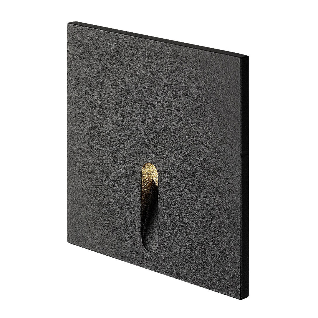 Lampada per scale Rabalux, LED 3W, bianco caldo, colore nero, Boven