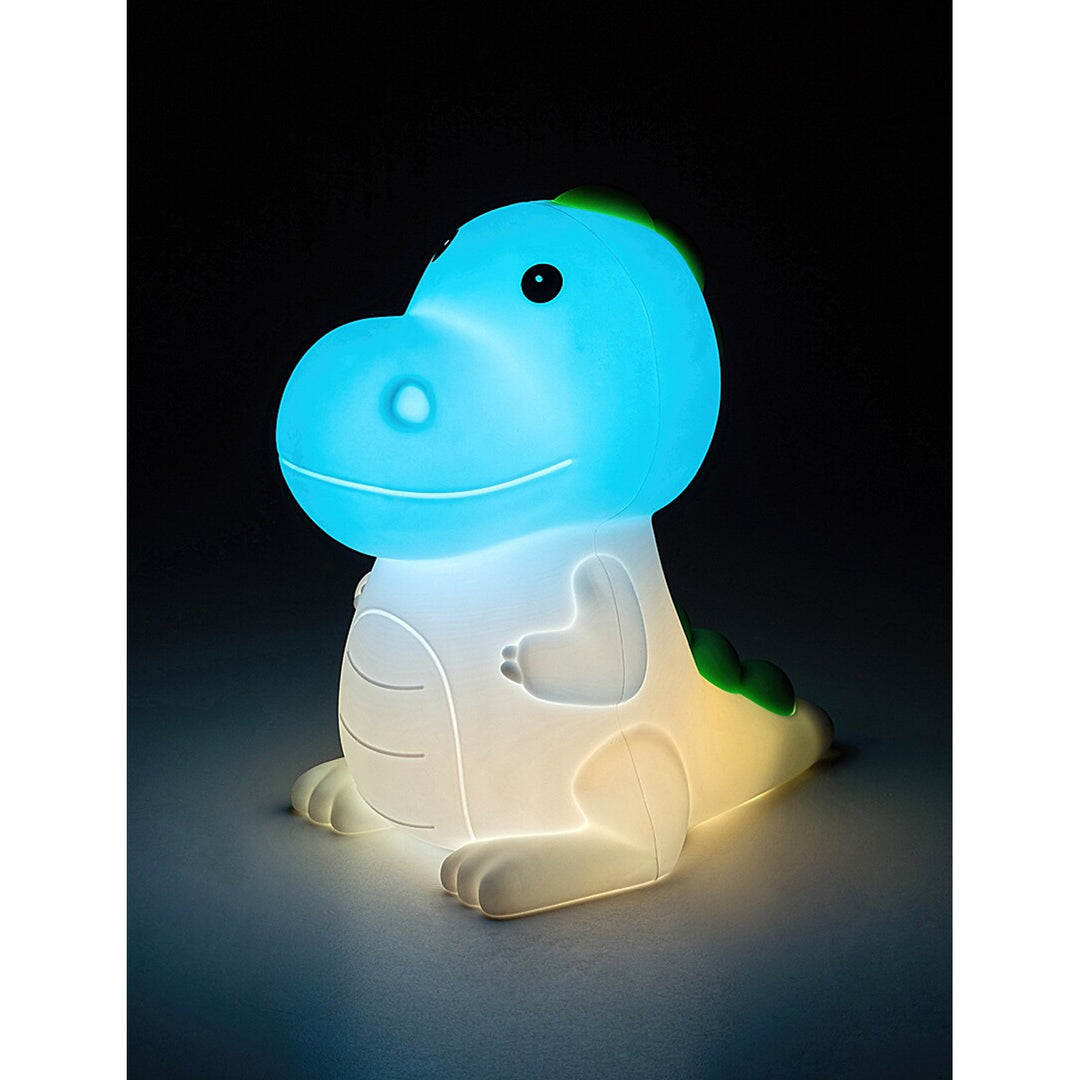 Lampada per bambini Rabalux, Dinosauro, LED RGB, bianco caldo, IP20, Unicoo