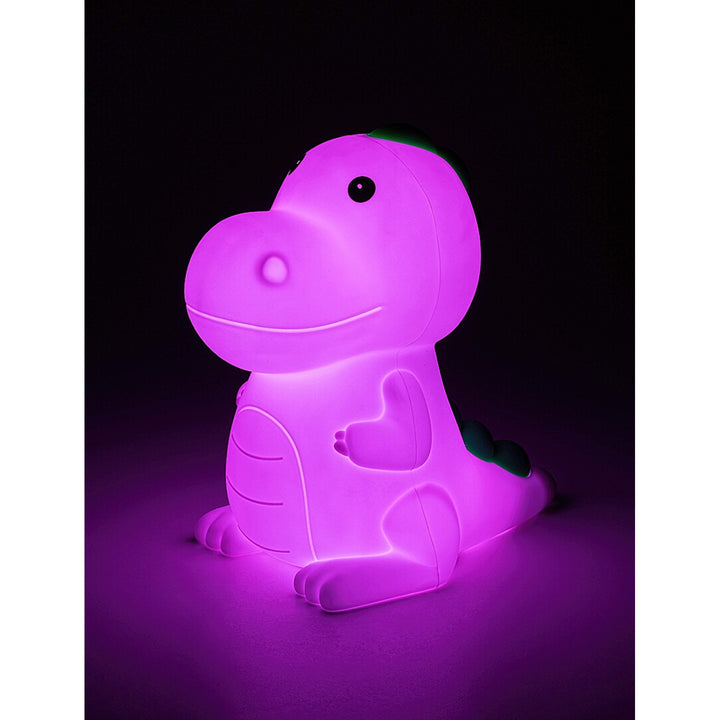 Lampada per bambini Rabalux, Dinosauro, LED RGB, bianco caldo, IP20, Unicoo